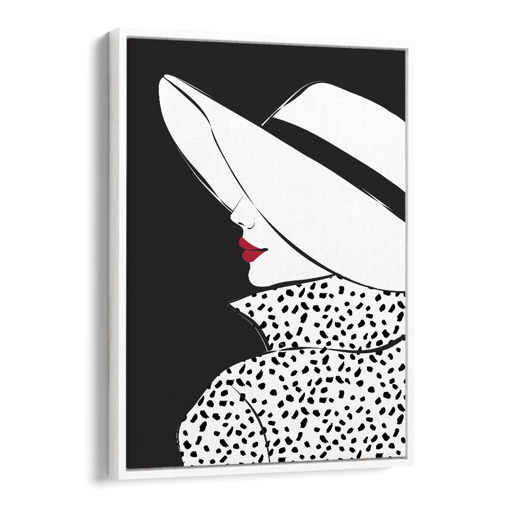 Stylish BLAIR, FASHION POSTERS featuring a chic black and white portrait to elevate your home decor by Martina.
