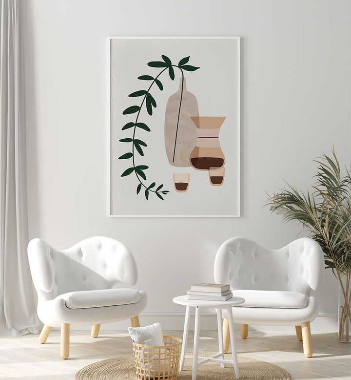BOHO COFFEE FOR TWO , BOHO ART PAINTINGS