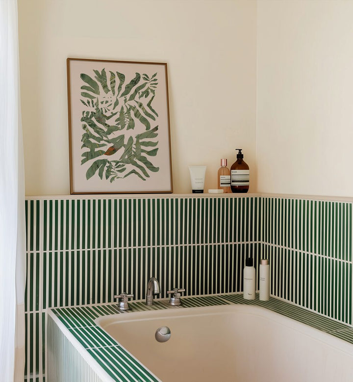 Elegant BOTANY STAMP I, FLORAL FLOWER PAINTINGS, perfect for plant lovers to mark their collections beautifully.