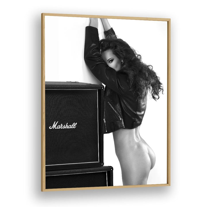 Captivating "BABY, PHOTOGRAPHY PRINTS" by David Drake, beautifully framed in oak wood, perfect for your art collection.