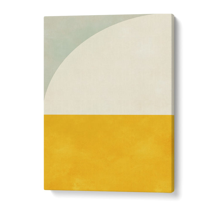 Bauhaus II, ABSTRACT PAINTINGS by Ana Rut Bre features a modern design with calming hues on premium canvas.