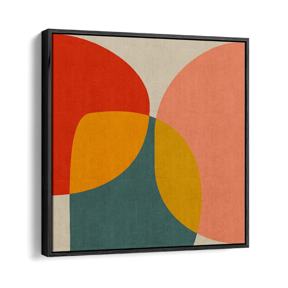Explore the vibrant colors and shapes in BAUHAUS NEW II, ABSTRACT PAINTINGS by Ana Rut Bre, perfect for modern decor.