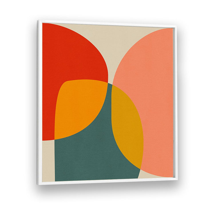 BAUHAUS NEW II, ABSTRACT PAINTINGS features vibrant colors and modern design, perfect for elevating your art collection.