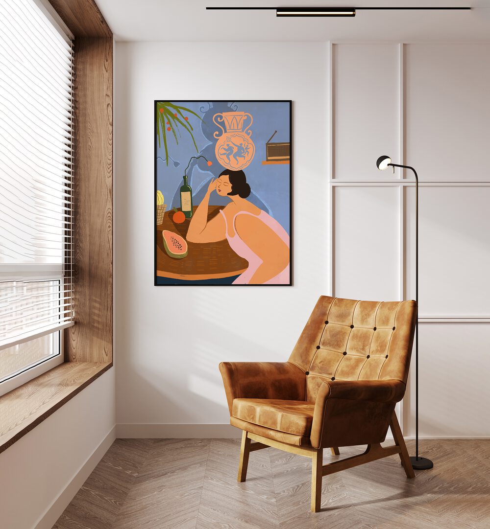 Transform your space with BE STILL, KITCHEN POSTERS by Arty Guava, featuring vibrant wall art for a serene ambiance.