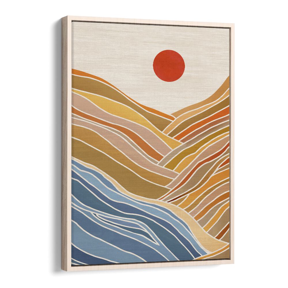 Stunning BEACH VIEW, LANDSCAPE PAINTINGS by Kristian Gallagher, framed for a beautiful addition to your home decor.