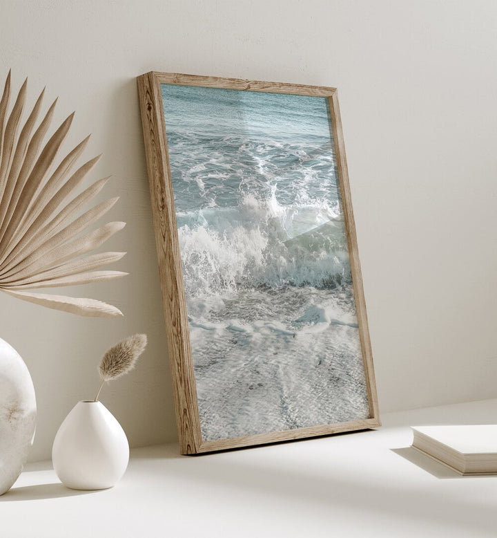 Framed Beach Gallery Wall art adds serene coastal vibes to your living space, perfect for gallery walls and sets.