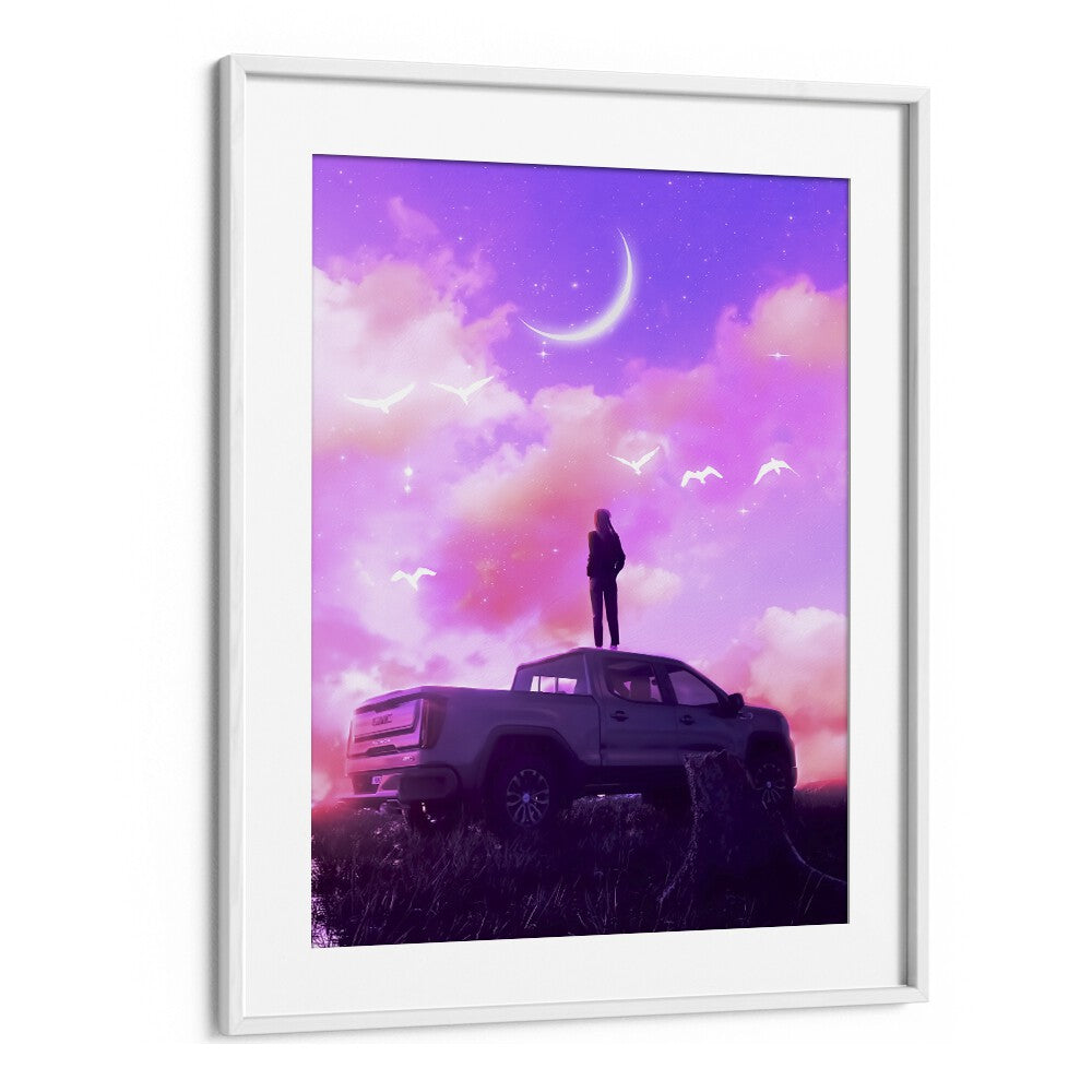 Stunning "Beautiful Dream, Surreal Art Prints" by Ritvik Takkar, featuring enchanting colors and a captivating scene.