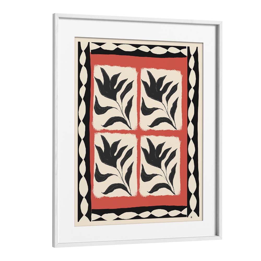 Black and white ABSTRACT FLOWERS I artwork, a stylish addition to any decor, showcasing FLORAL FLOWER PAINTINGS elegance.