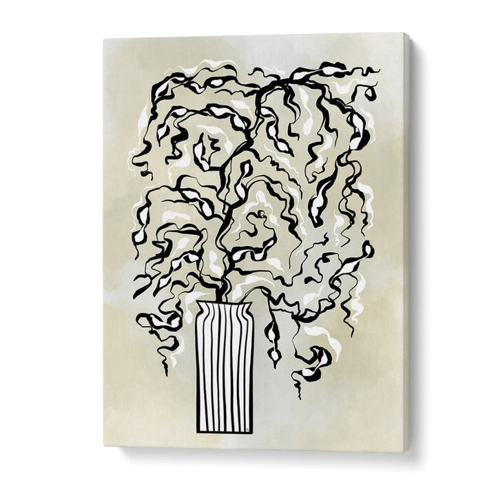 Stylish BLACK TWIGS, FLORAL FLOWER PAINTINGS by Martina enhance your space with nature's elegant beauty.