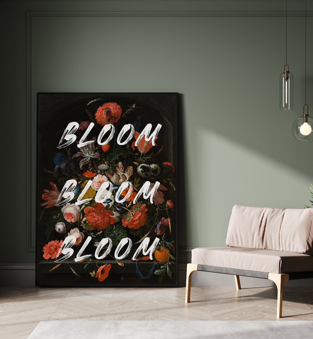 BLOOM VINTAGE FLOWERS, ALTERED ART PRINTS, enhance your decor with elegant floral designs by The Art Concept.