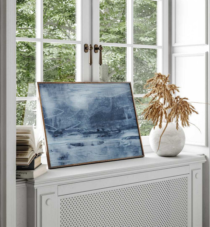 Enhance your space with the BLUE NOSTALGIA GALLERY WALL, GALLERY WALLS featuring serene vintage blue art.