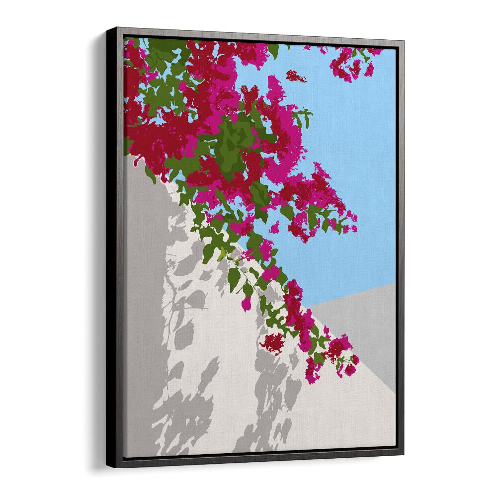 Bright and vibrant BOUGAINVILLEA BLOSSOM, FLORAL FLOWER PAINTINGS by Uma Gokhale, perfect for botanical art lovers.