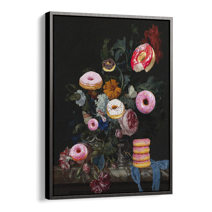 Whimsical BOUQUET OF DONUTS, ALTERED ART PRINTS by The Art Concept, perfect for adding charm to any space.