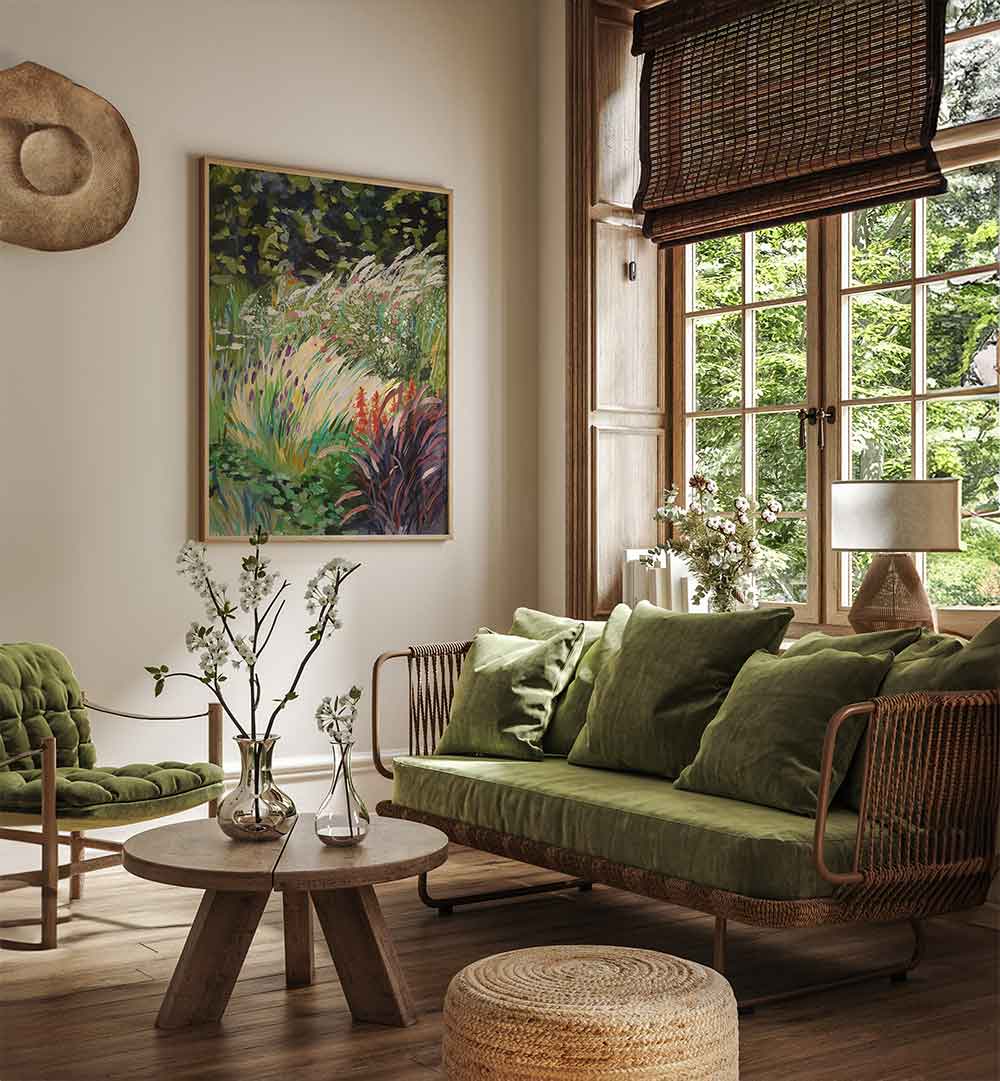 BREEZY , FLORAL FLOWER PAINTINGS