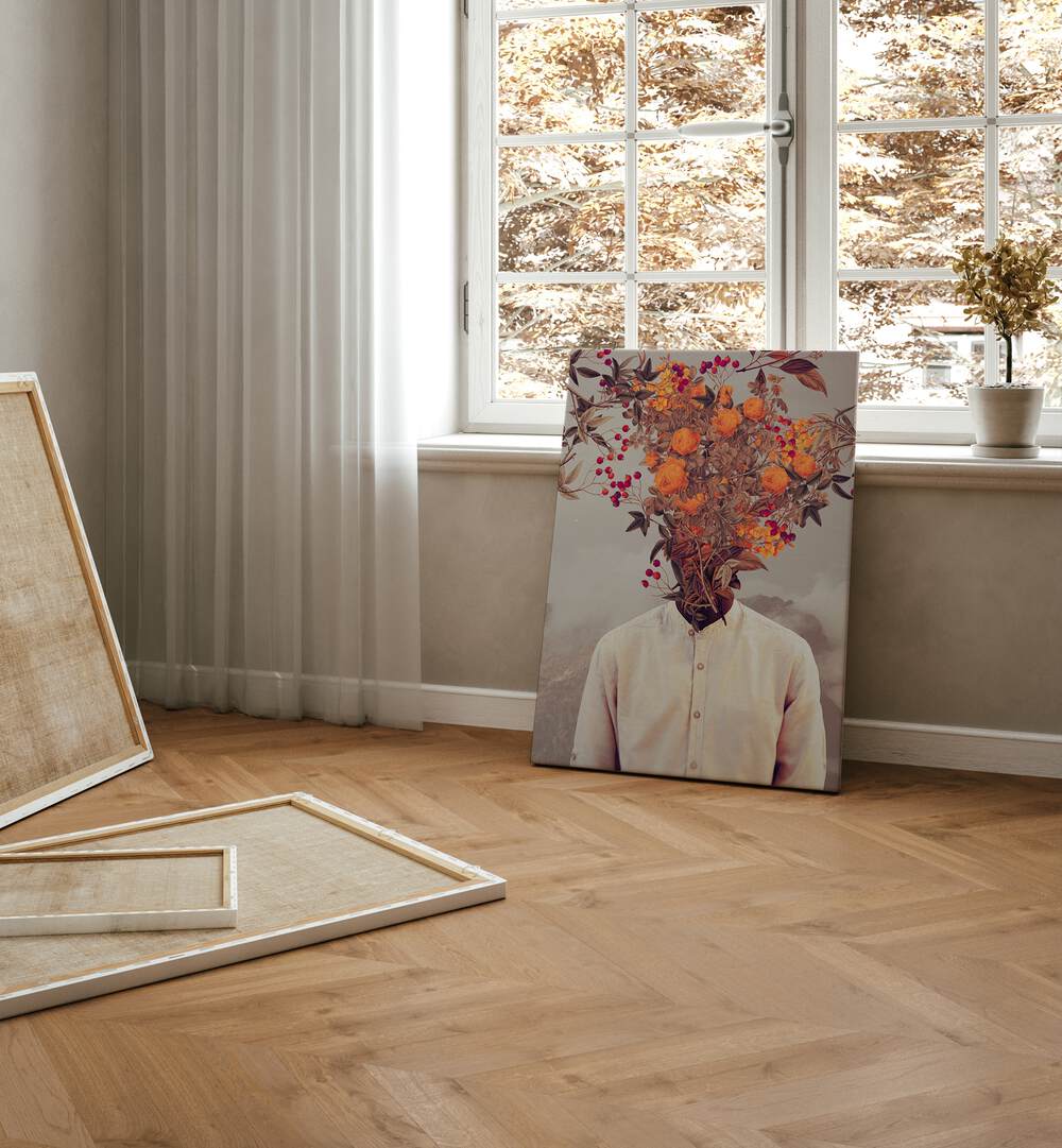 Bright Bloom, Surreal Art Prints by Frank Moth adds a vibrant touch to any space with its stunning floral design.