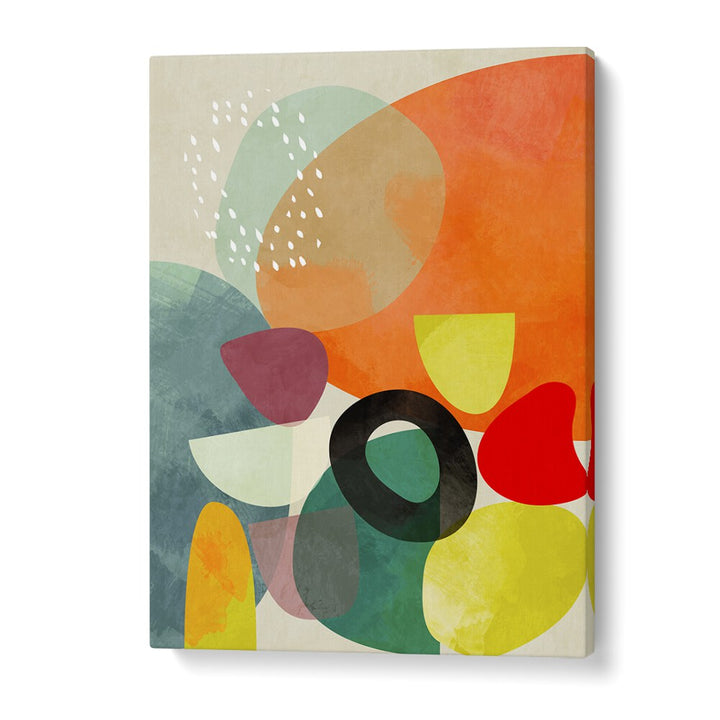 Colorful abstract design featuring BUNTES 2020 KOPIE I, a captivating piece by Ana Rut Bre for modern interiors.