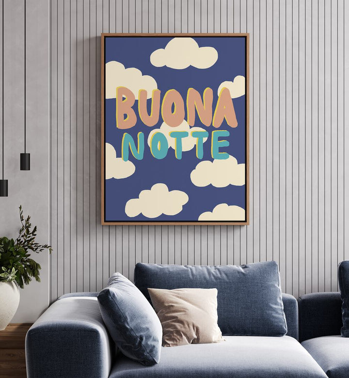 Stylish BUONA NOTTE I, QUOTES poster by Studio Dolci, perfect for adding elegance and motivation to any space.