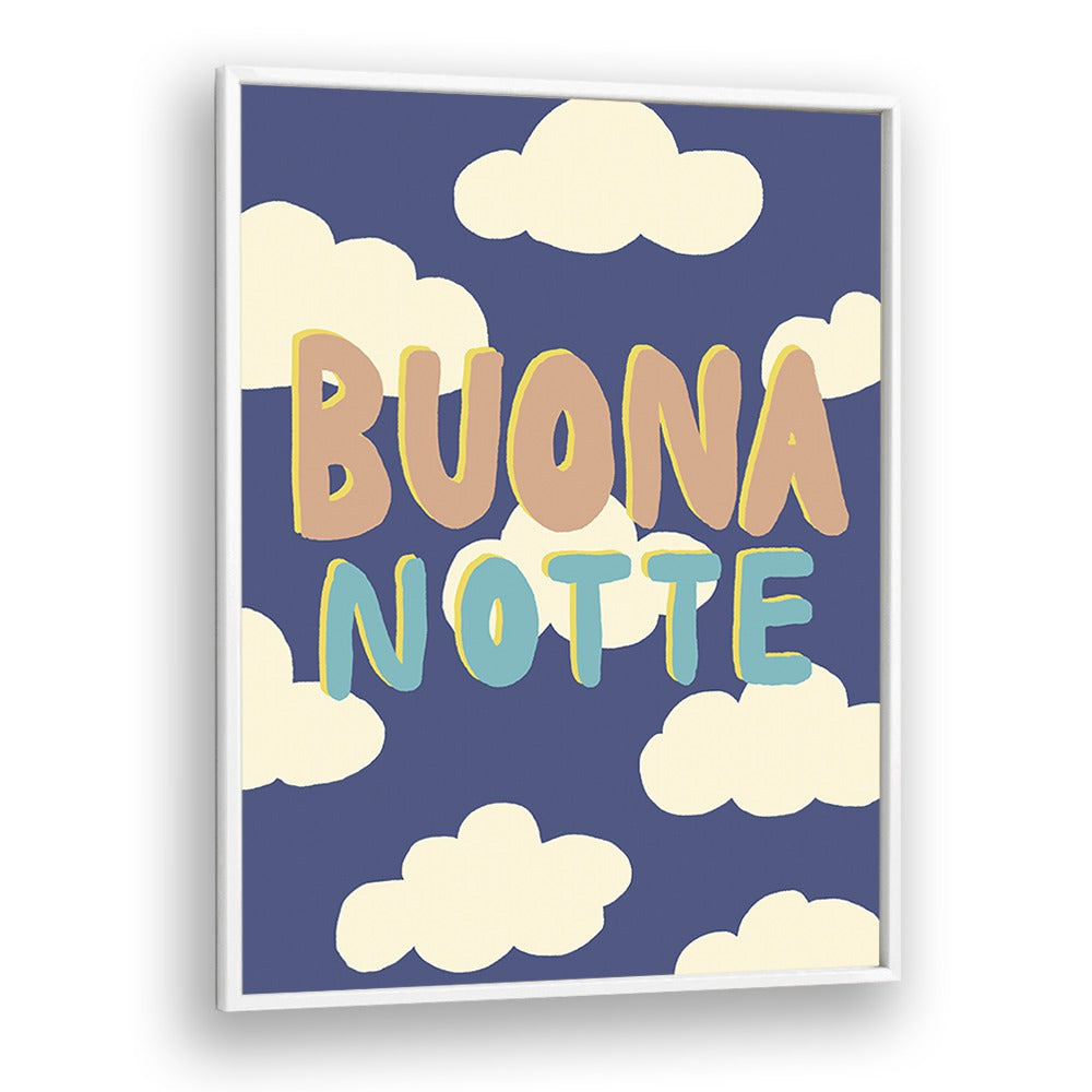 Elegant BUONA NOTTE I, QUOTES poster by Studio Dolci adds motivation and charm to any space. Perfect for home decor.