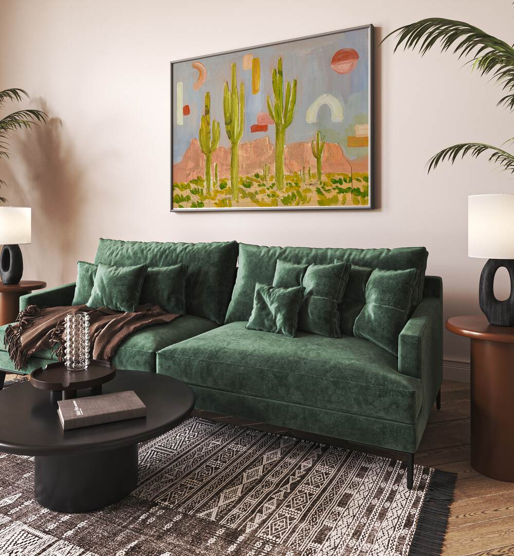 CACTI , LANDSCAPE PAINTINGS
