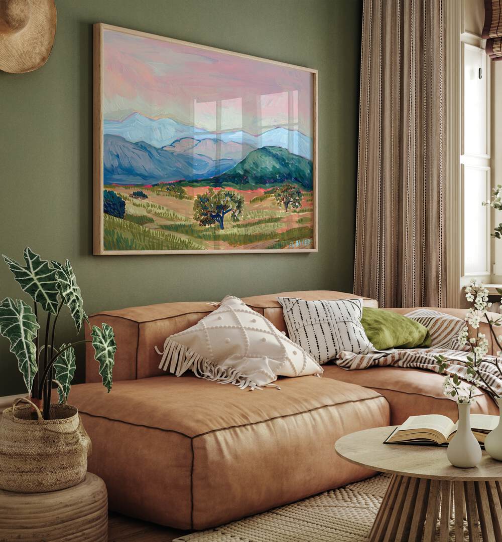 CALIFORNIA MOUNTAIN , LANDSCAPE PAINTINGS