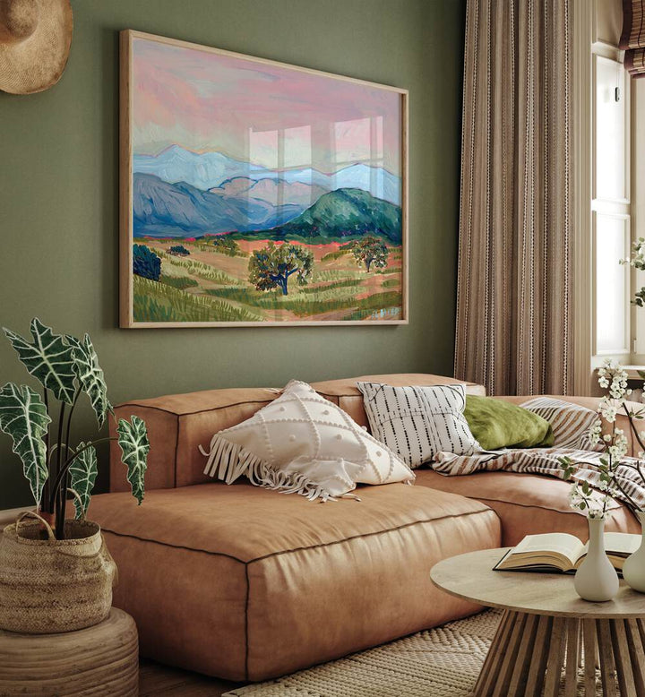 CALIFORNIA MOUNTAIN , LANDSCAPE PAINTINGS