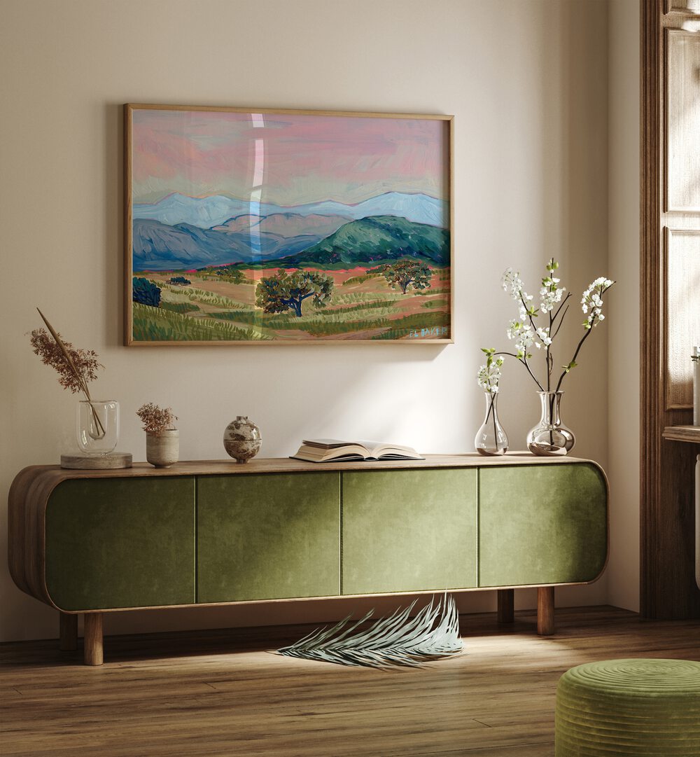 CALIFORNIA MOUNTAIN , LANDSCAPE PAINTINGS