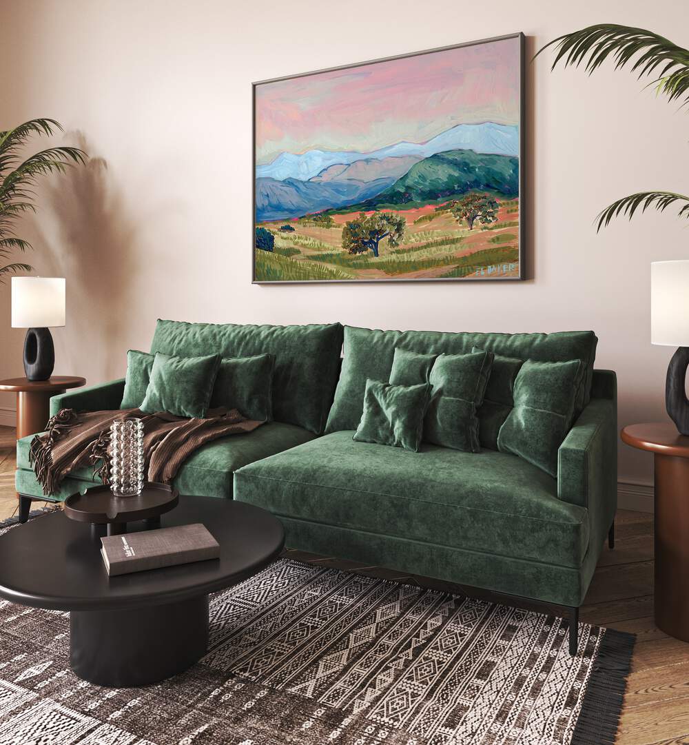 CALIFORNIA MOUNTAIN , LANDSCAPE PAINTINGS