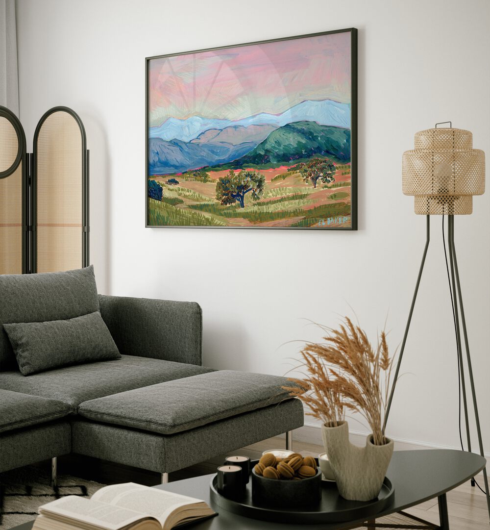 CALIFORNIA MOUNTAIN , LANDSCAPE PAINTINGS