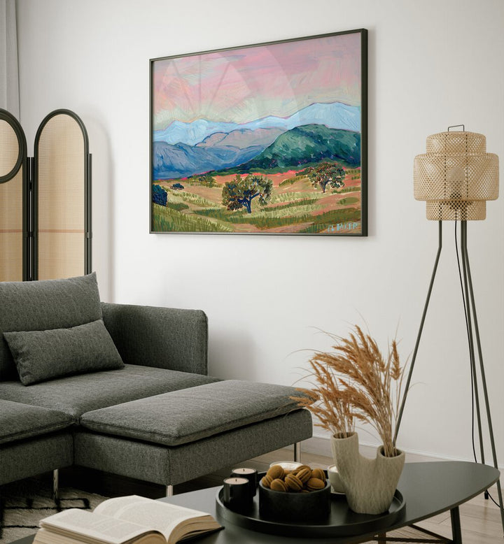 CALIFORNIA MOUNTAIN , LANDSCAPE PAINTINGS