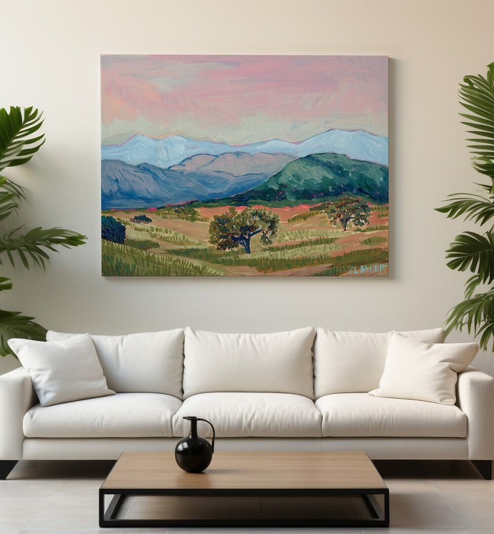 CALIFORNIA MOUNTAIN , LANDSCAPE PAINTINGS