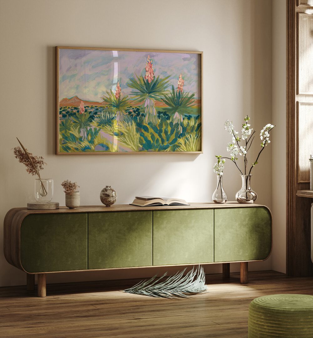 CENTURIES AGO , LANDSCAPE PAINTINGS