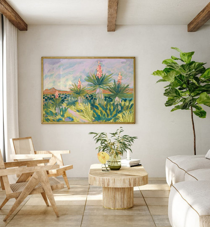 CENTURIES AGO , LANDSCAPE PAINTINGS