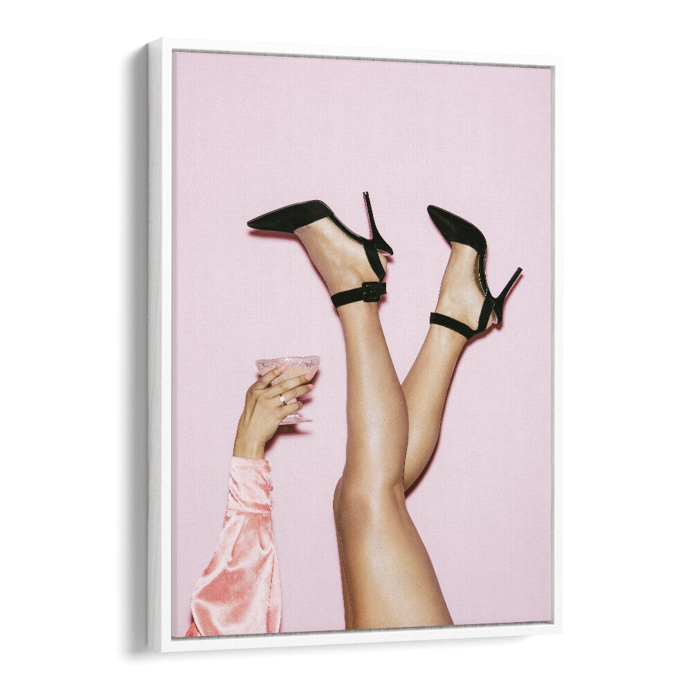 Cheers Peaches Fashion Posters elegantly showcase femininity, perfect for transforming your space with Asian Monk's art.