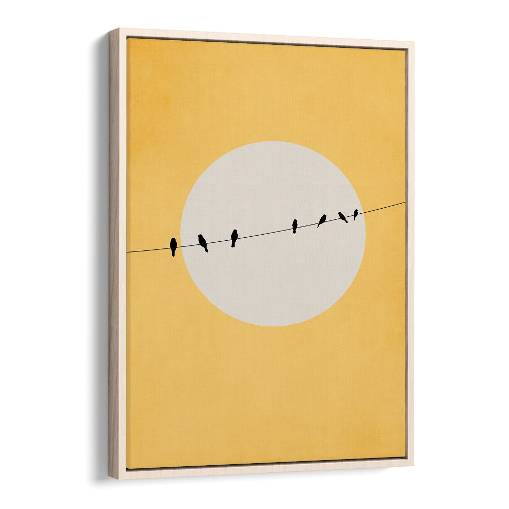 Chirping and Chilling landscape paintings bring peace and serenity to your space with minimalist style.