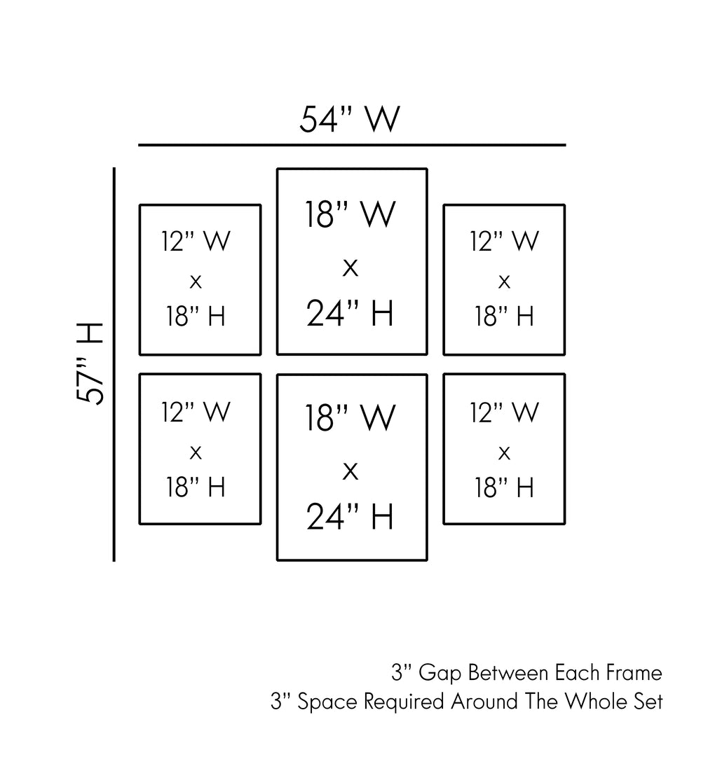 Stylish COCKTAILS & COFFEE GALLERY WALL layout, perfect for enhancing your home decor with captivating art.