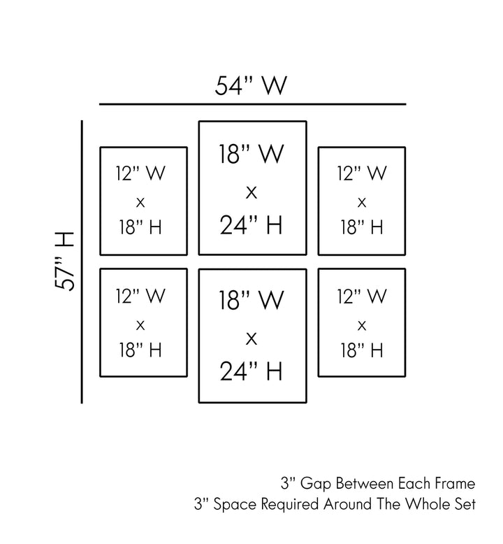 Stylish COCKTAILS & COFFEE GALLERY WALL layout, perfect for enhancing your home decor with captivating art.