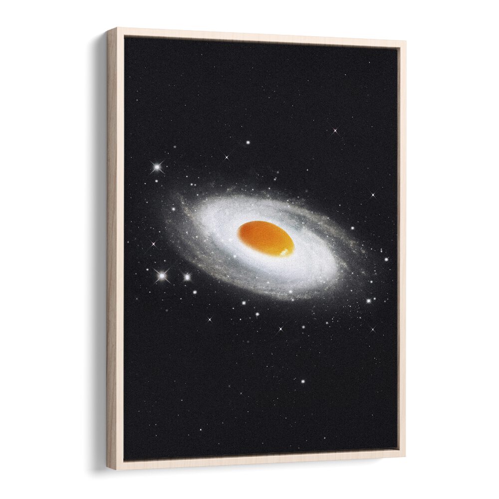 COSMIC EGG, SURREAL ART PRINTS by Vertigo Artography, showcasing a stunning cosmic scene on premium canvas.