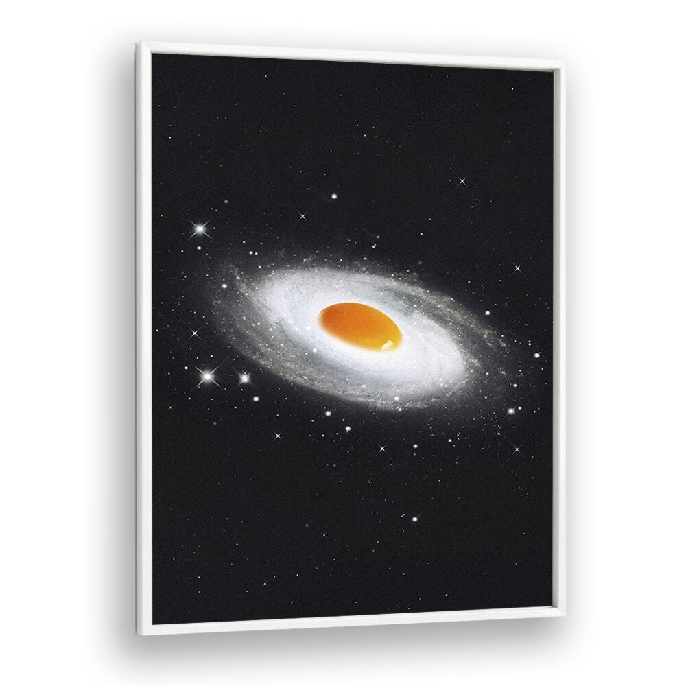 Vibrant COSMIC EGG, SURREAL ART PRINTS by Vertigo Artography, adding a contemporary touch to your space.