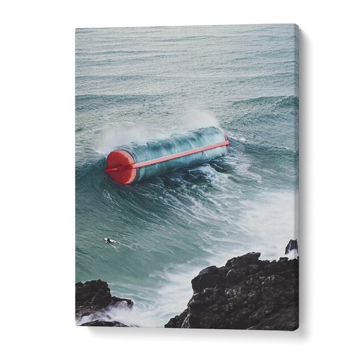 Transform your space with CURL POWER, SURREAL ART PRINTS by Vertigo Artography, showcasing vibrant, imaginative designs.