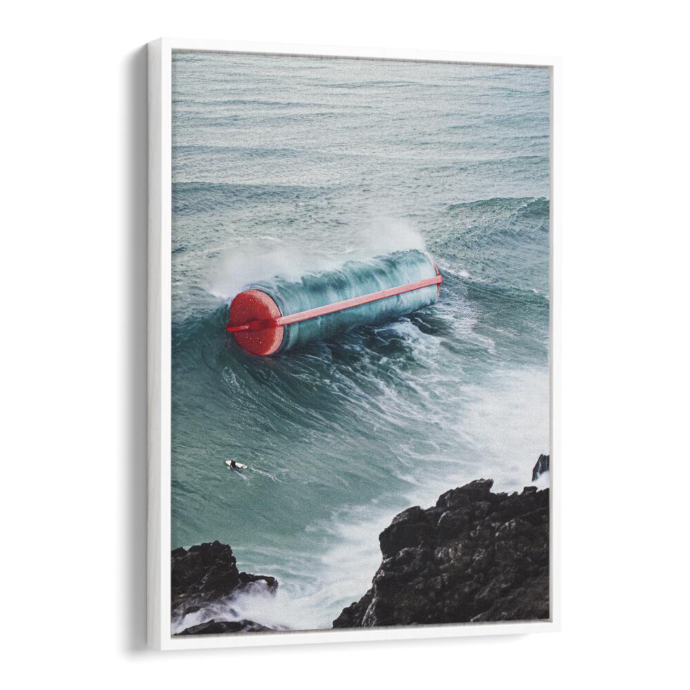 Transform your space with CURL POWER, SURREAL ART PRINTS featuring vibrant ocean imagery by Vertigo Artography.