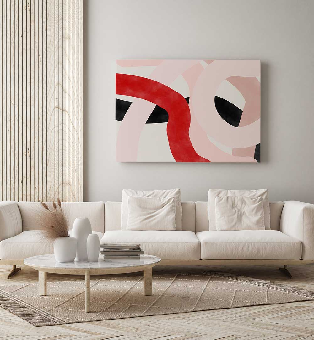 CURVES OF COLOR , ABSTRACT PAINTINGS