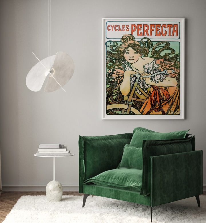 CYCLES PERFECTA - 1902 , VINTAGE PAINTINGS