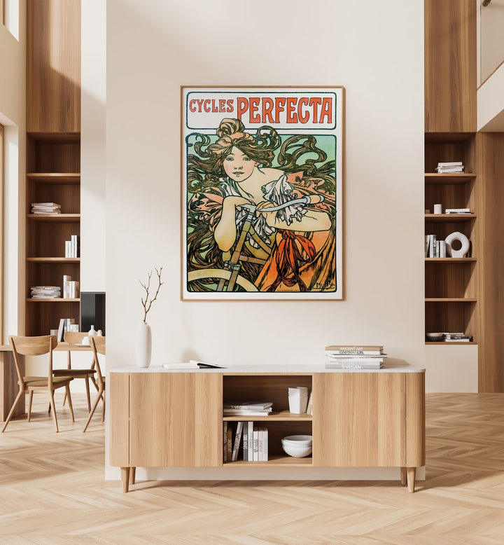 CYCLES PERFECTA - 1902 , VINTAGE PAINTINGS