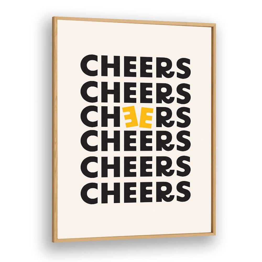 Transform your space with CHEERS, QUOTES wall art posters, perfect for embracing positivity in any decor.