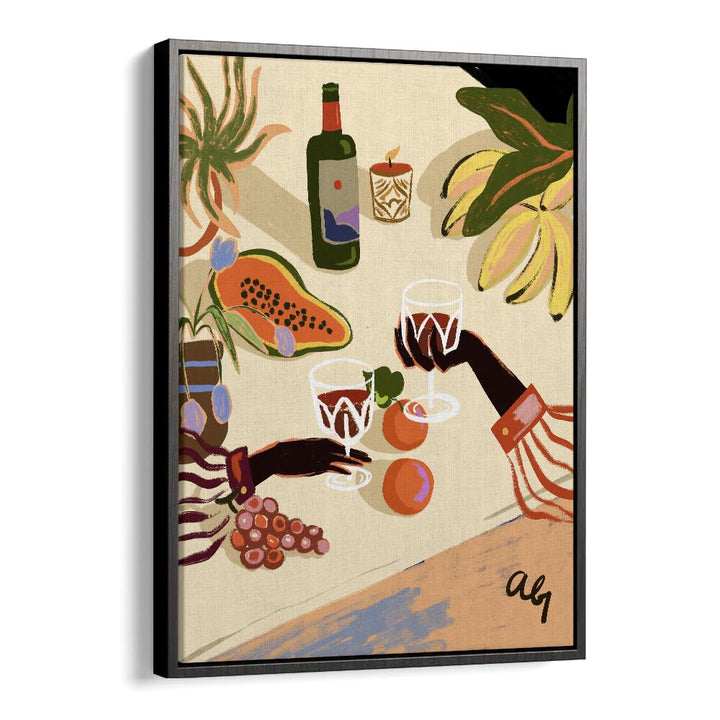 Elevate your space with CHEERS TO YOU, KITCHEN POSTERS by Arty Guava, featuring vibrant art and a joyful vibe.