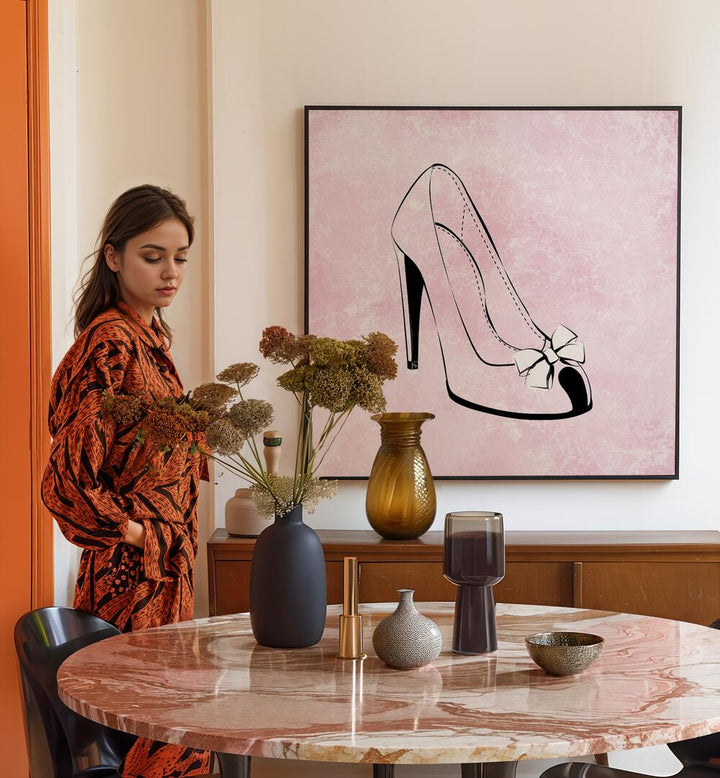 Cinderella fashion posters by Martina enhance any modern interior with elegance and artistic charm.