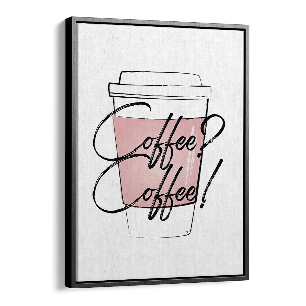 Stylish COFFEE COFFEE, BAR art print by Martina, perfect for coffee lovers to enhance any café or personal space.