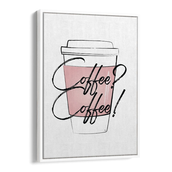 Stylish COFFEE COFFEE, BAR art print by Martina, perfect for enhancing your café or personal coffee space.