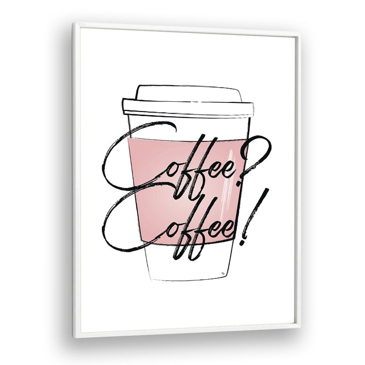 Stylish COFFEE COFFEE, BAR art print by Martina perfect for enhancing your café or personal space decor.