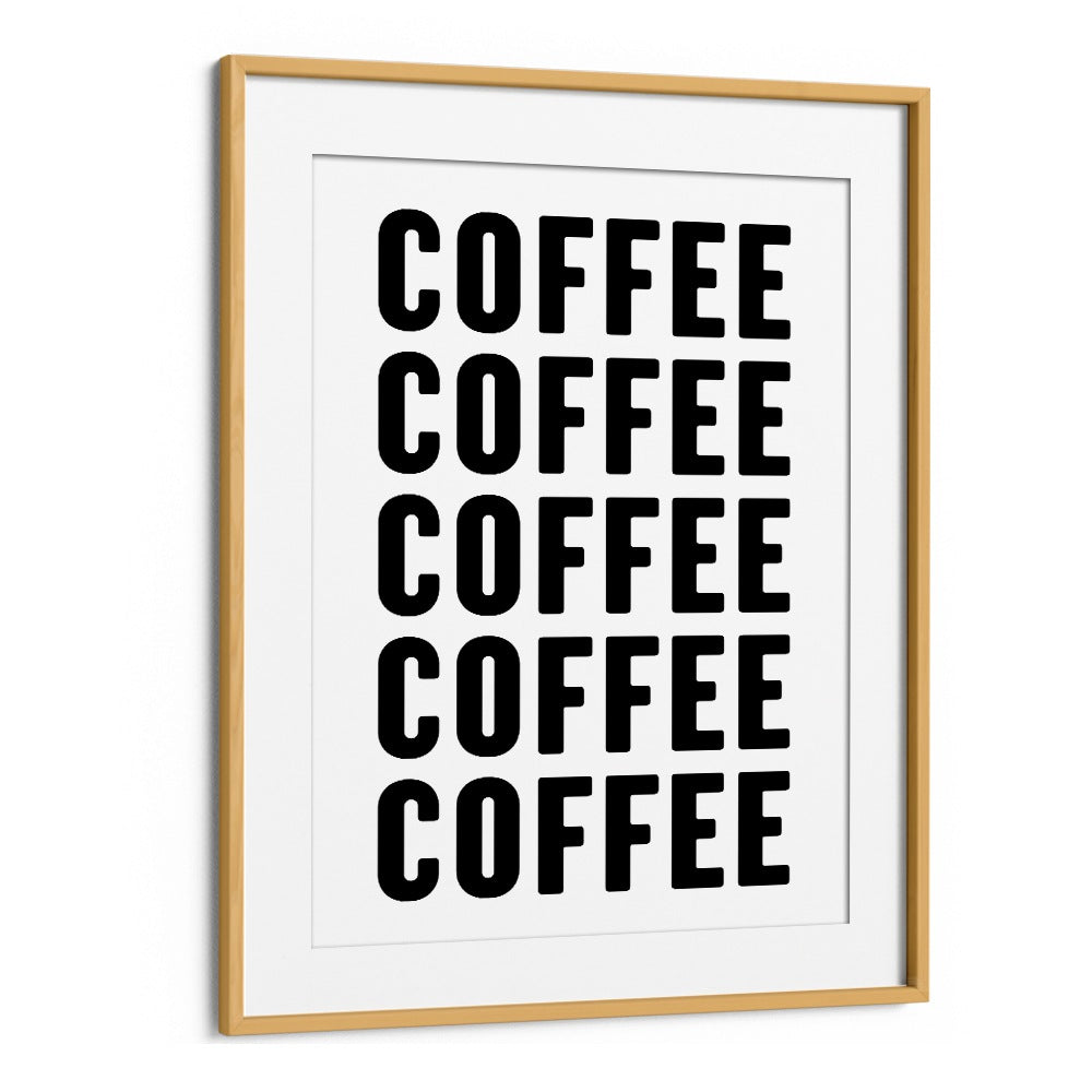 Stylish COFFEE, QUOTES typography poster by Athene Fritsch, perfect for coffee lovers to inspire any space.